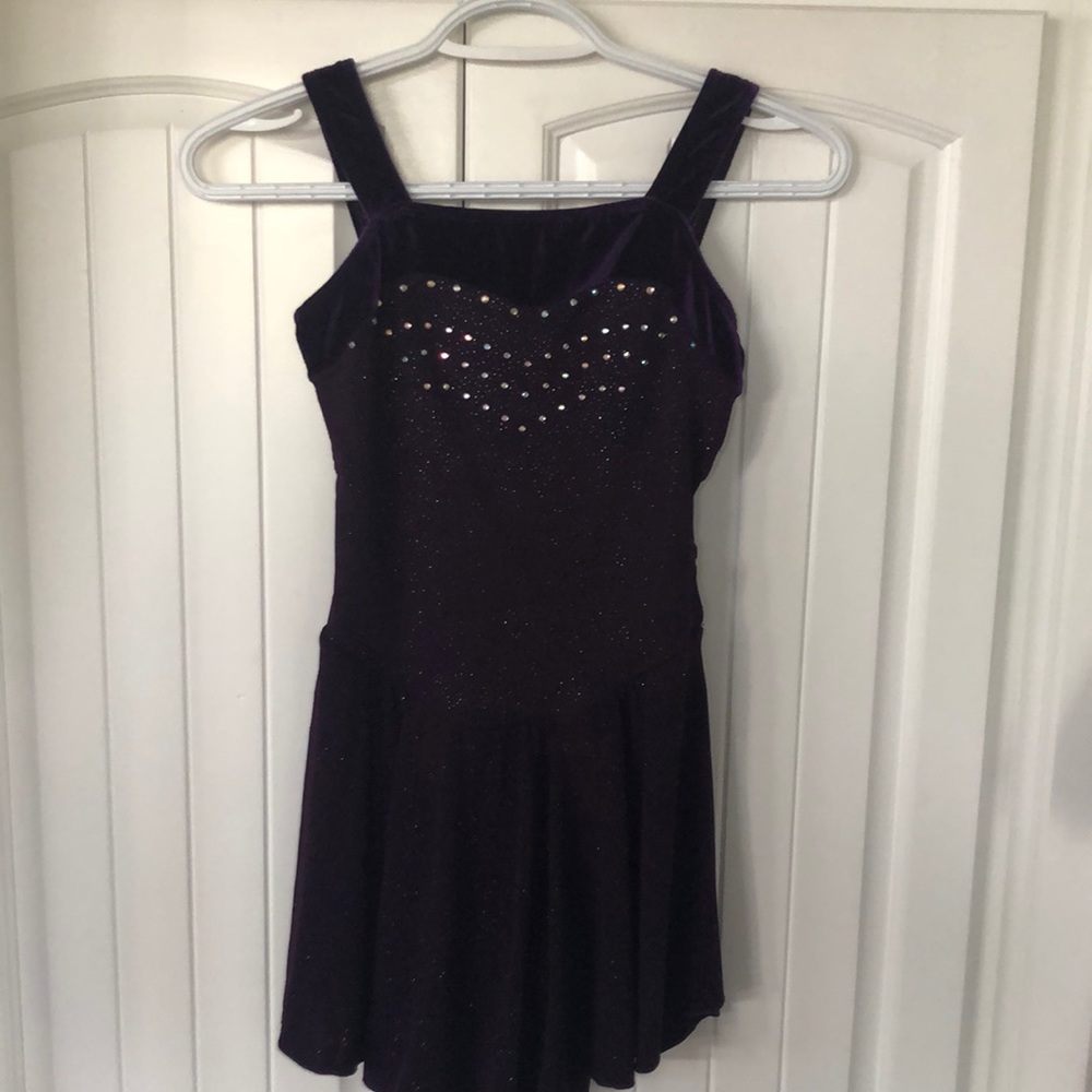Deep purple skate dress Ladies x-small